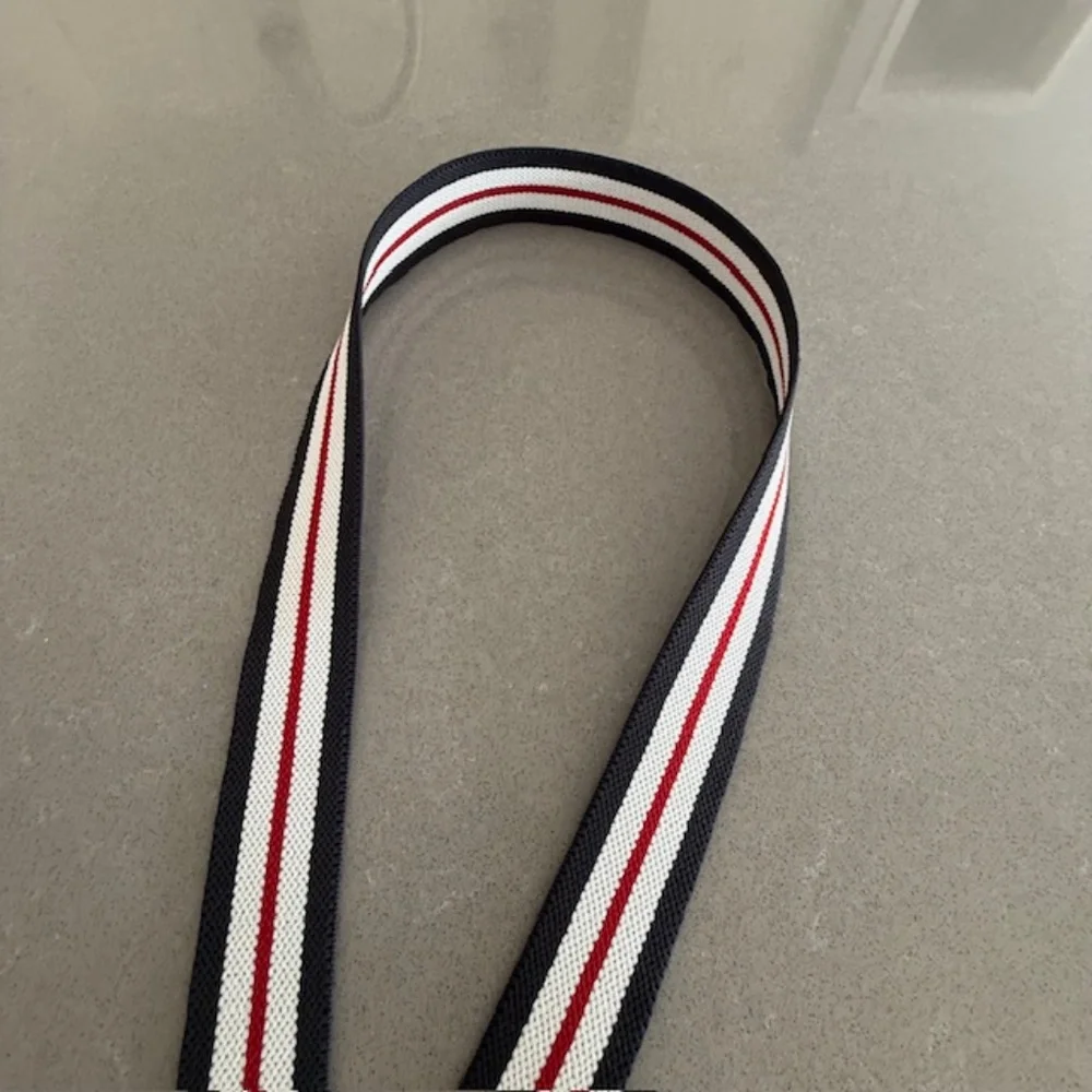 Men's Large Gap Red White Blue Stripe Canvas 48